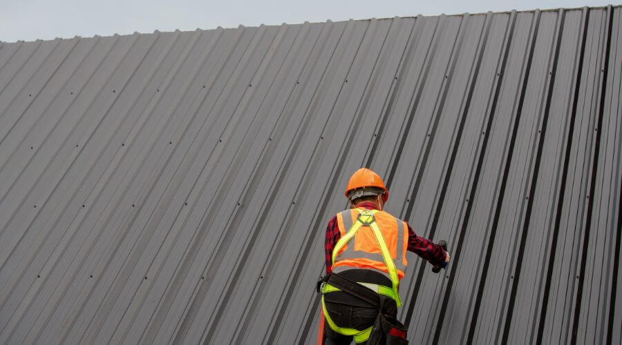 Professional metal roof installation in New Philadelphia, OH